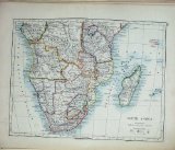 Antique map of Madagascar