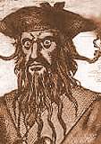Edward Teach, known as Blackbeard