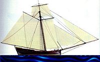 This is a sloop, pirate ships pictures